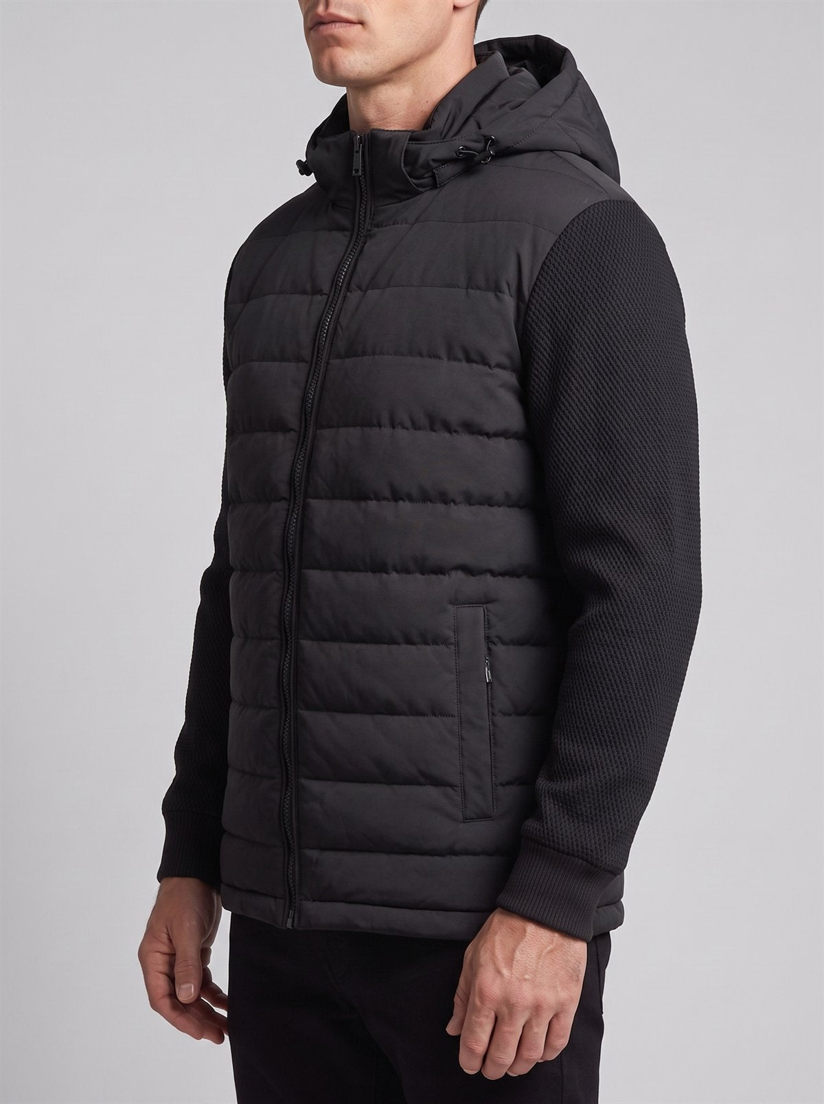 Bruno Winter Jacket - Black Position 4
